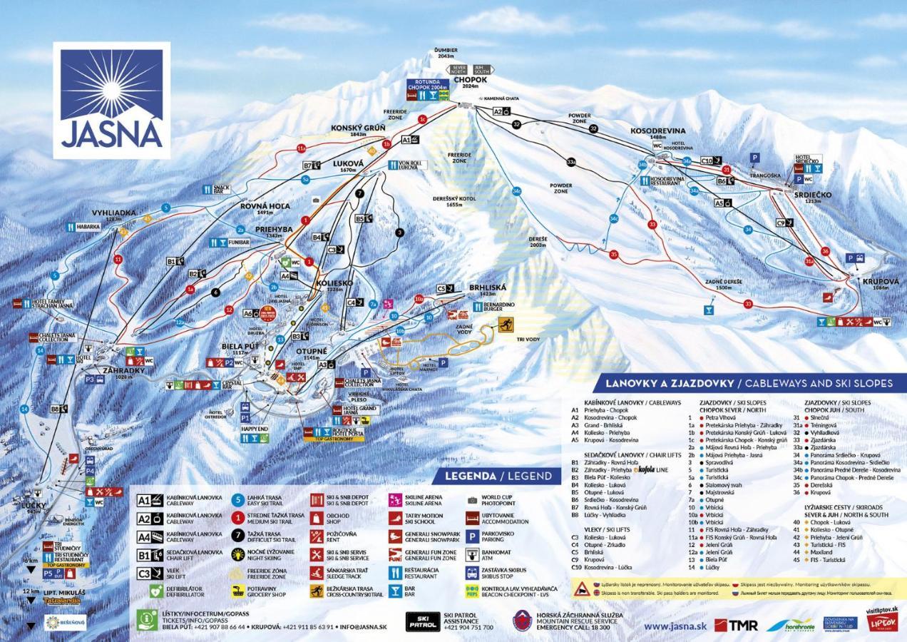 Cardinal Jasna Mountain Wellness Apartment Демановска Долина Екстериор снимка